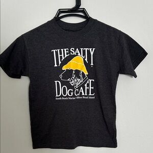 Charcoal The Salty Dog Cafe Youth T-Shirt